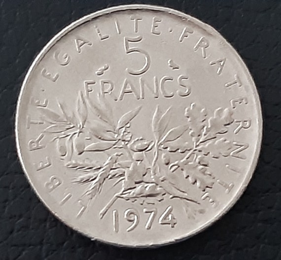 5フランスフラン 1974 - Etsy 日本