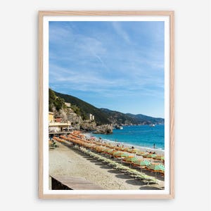 Amalfi Coast Print, Italian Coast Print, Italian Summer Print, Positano Beach Print, Home Decor, orange beach umbrella printable wall art