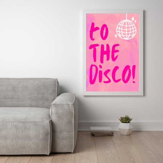 Pink Disco - Art Print
