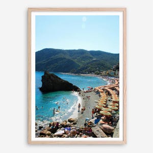 Amalfi Coast Print, Italian Coast Print, Italian Summer Print, Positano Beach Print, Home Decor, orange beach umbrella printable wall art