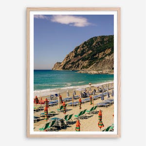 Amalfi Coast Print, Italian Coast Print, Italian Summer Print, Portofino Beach Print, Home Decor, orange beach umbrella printable wall art