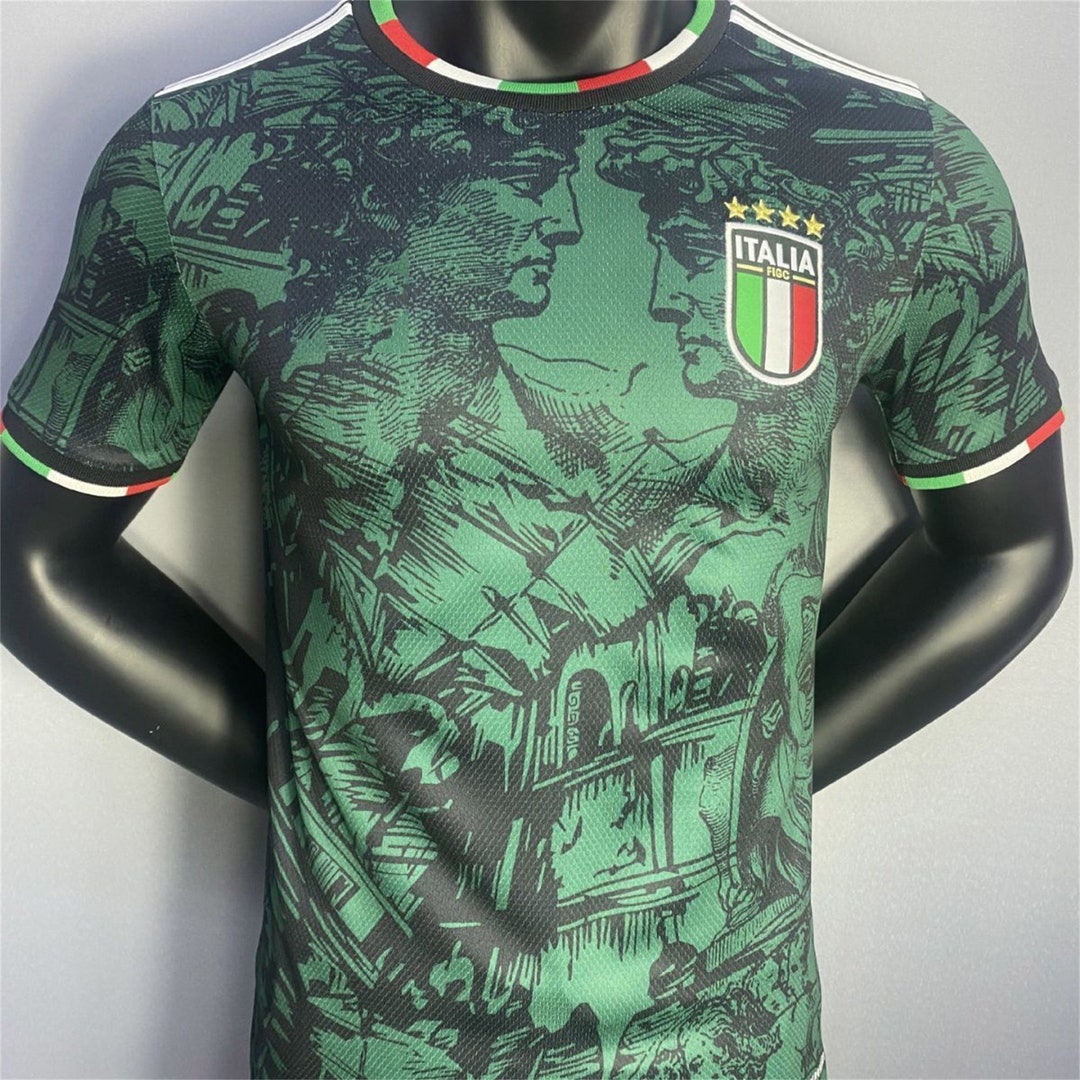 Maillot de football italien 2024 édition spéciale avec art Etsy France