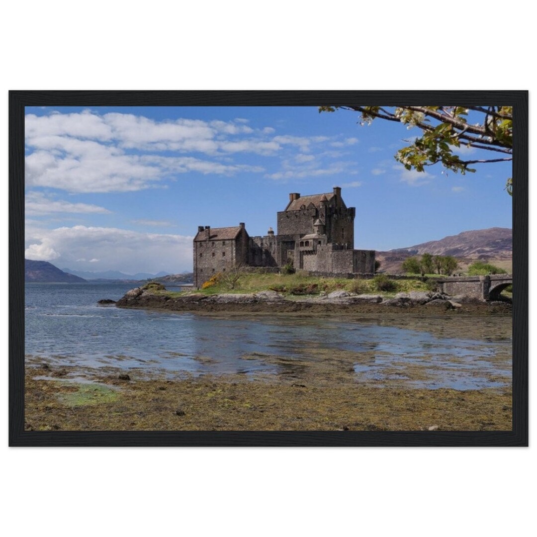 Eilean Donan Castle Framed Wall Print Etsy