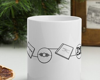 Tazza discografica ispirata agli Arctic Monkeys, Regalo Arctic Monkeys, Tazza Arctic Monkeys, Regalo per i fan degli Arctic Monkeys, Regalo per i fan degli Arctic Monkeys