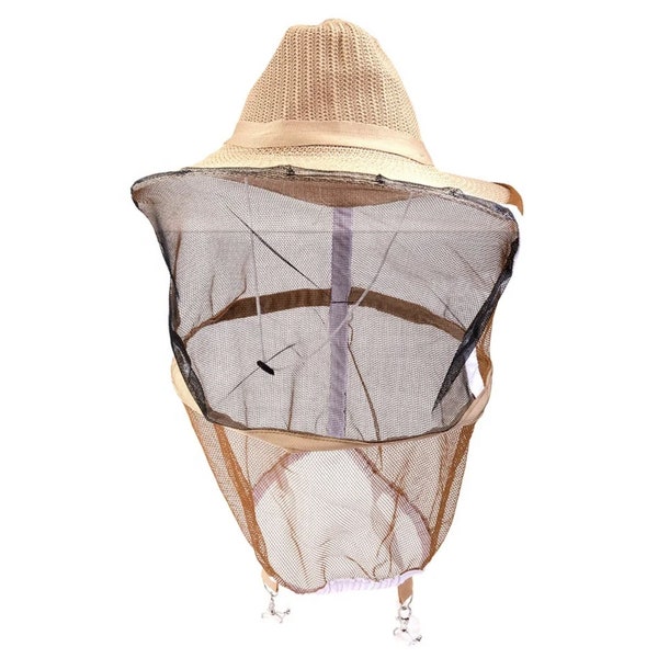 Beekeeper Hat with bee veil - Cowboy style Beekeeping protective Hats