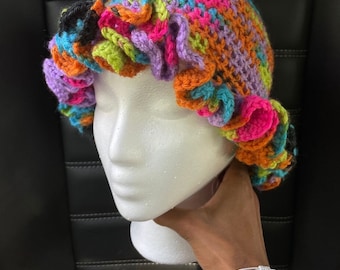 Easy Ruffle Crochet Bucket Hat Pattern Beginner Friendly - Etsy