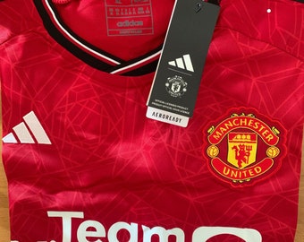 Manchester United Official Shirt 2023/24 Sizes S, M, L