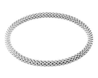 Silver cord bracelet &quot;Raspberry mini&quot; 925 silver