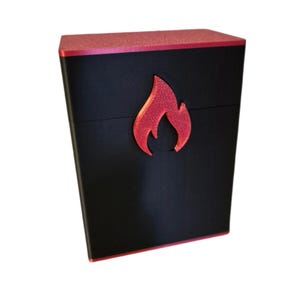 Caja de baraja de cartas coleccionables magnética con funda: almacenamiento y protección premium impresos en 3D para sus cartas más valiosas