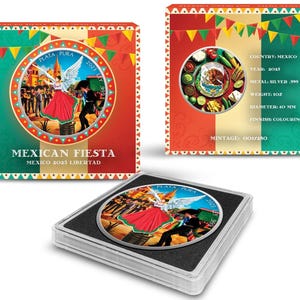 2023 Mexico Libertad Fiesta Edition 1 oz Silver Coin