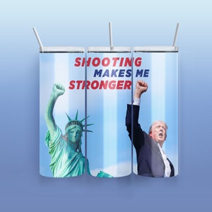 Trump & Liberty Statue Tumbler Design (Digital Download)