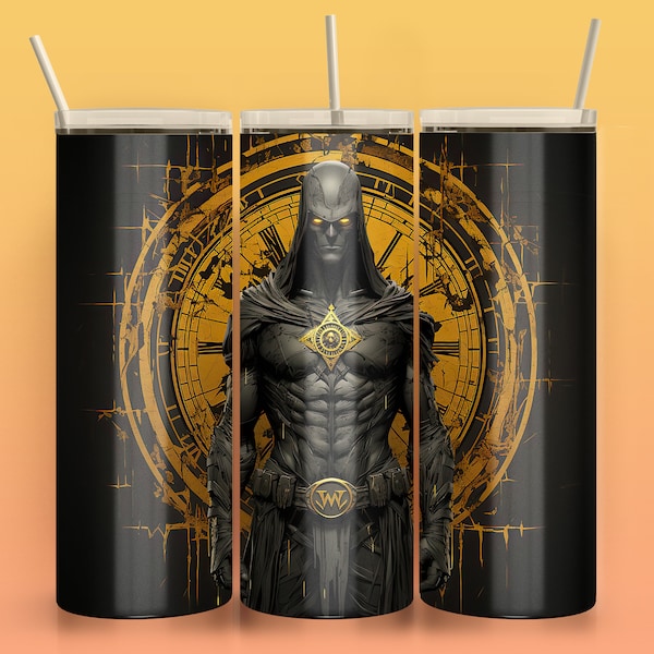 Dark Soul Character 20 oz Skinny Tumbler Sublimation Design, Instant Digital Download Sublimation PNG File, Elevate Your Drinkware Style