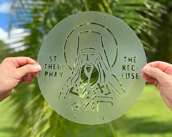 Plantilla de Koliva de San Teófano el Recluso Plantilla ortodoxa