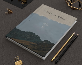 Diario de notas espirituales: Tapa dura mate para hombres ortodoxos