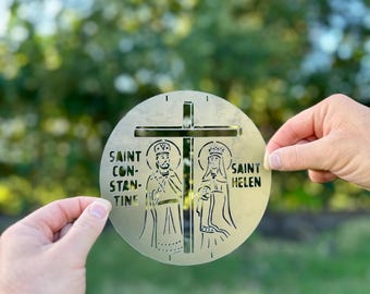 Plantilla de los Santos Constantino y Elena Koliva: Repostería ortodoxa Día festivo de los santos ortodoxos