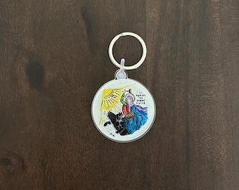 Llavero de Santa Marina Santa Marina la Cazadora de Demonios