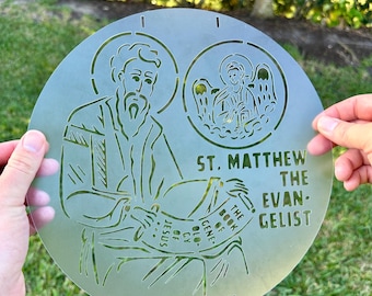 Plantilla de San Mateo para hornear Koliva ortodoxa