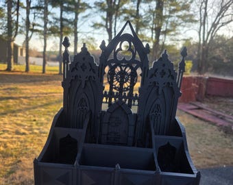 Gothic Cathedral Style Desktop Organizer