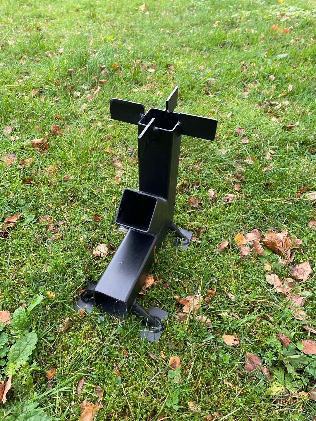 Rocket Burner Camping Stove Mini Coal Log Burner Cooker Etsy UK