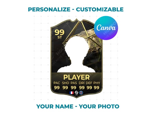 Ultimate Team Custom Player Card Creator