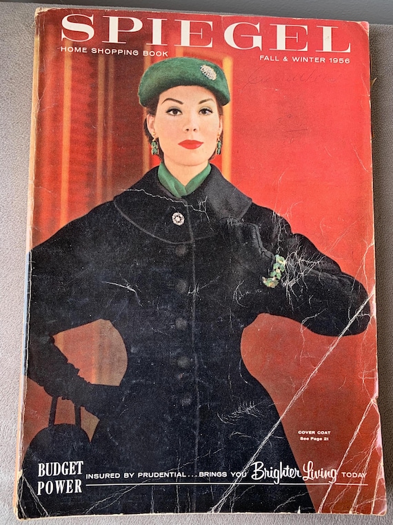 Vintage Spiegelスピーゲルカタログ500ページ 1938年 VINTAGE USA Spiegel Etsy - Fashion Power Budget Winter & Fall 1956 Catalog アンティーク雑貨