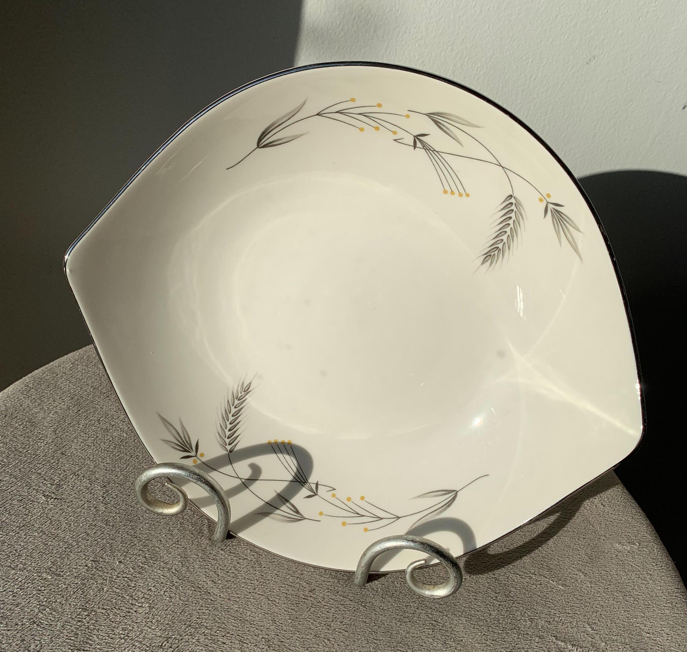 Silver Wheat Dish - Etsy