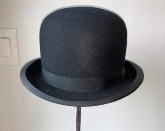London Lock & Co. Hatters Bowler Hat With Original Hatbox | RARE