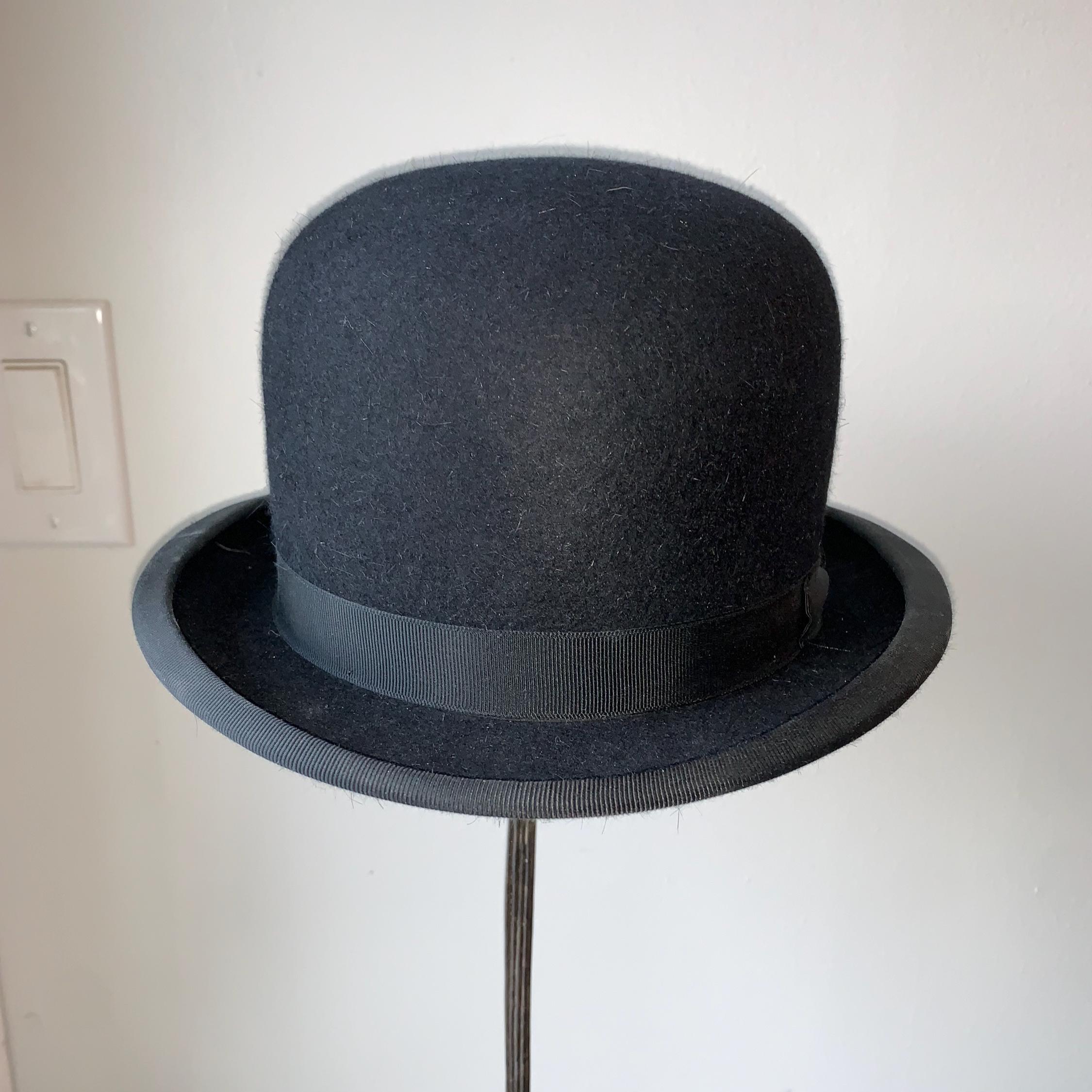 London Lock & Co. Hatters Bowler Hat With Original Hatbox | RARE