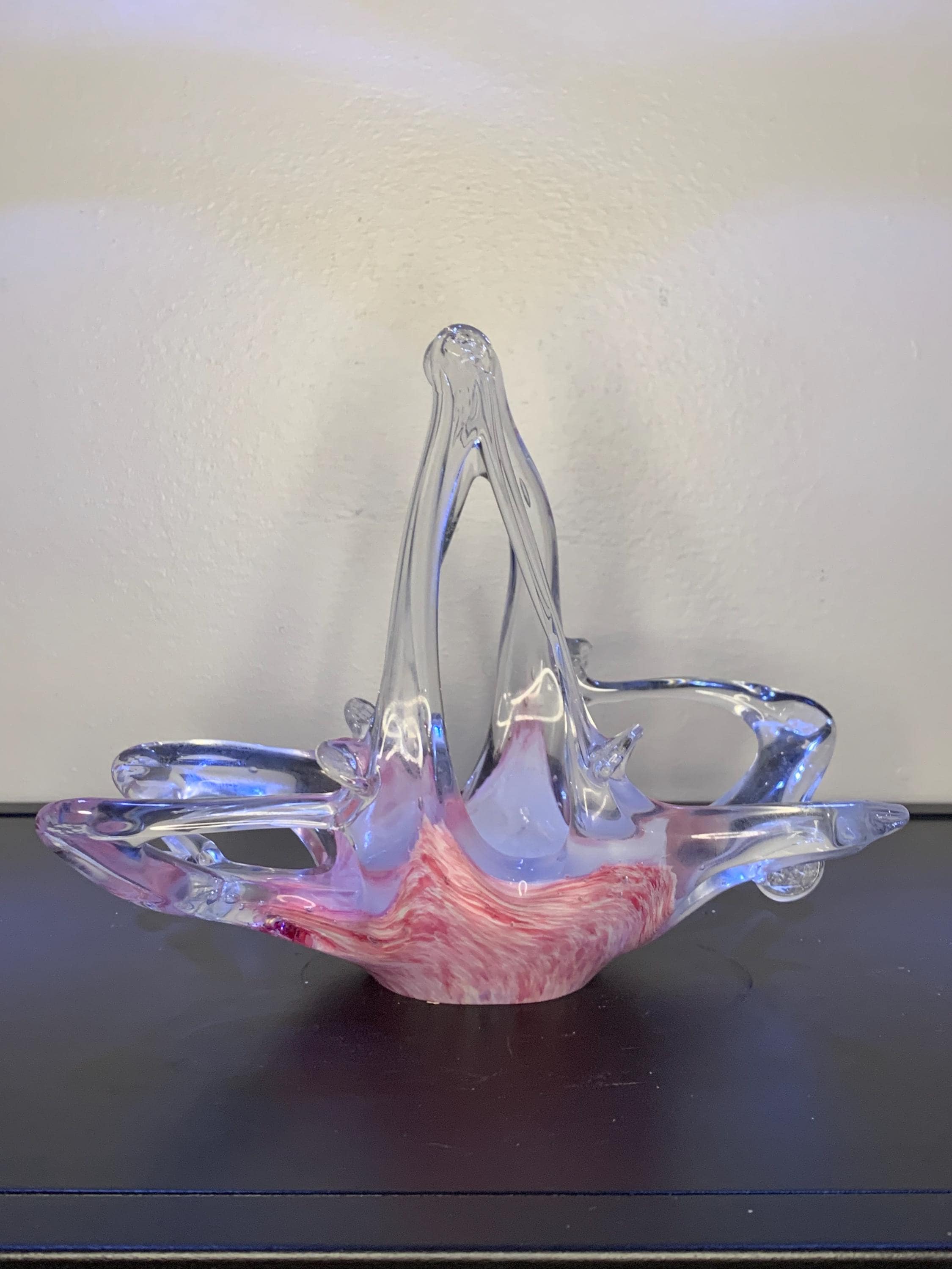 Murano Glass Candy Pink - Etsy