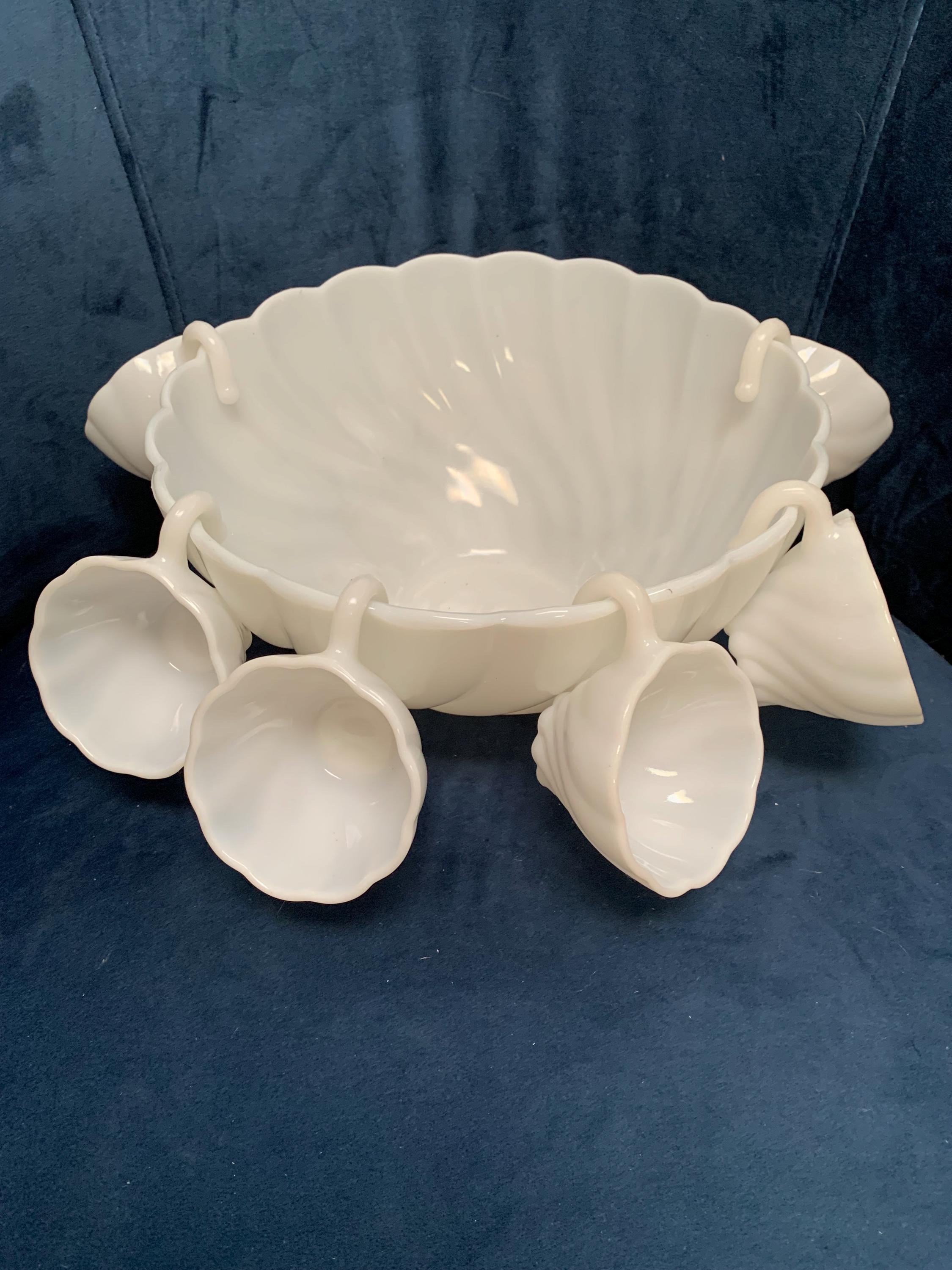 Hazel Atlas Glass Punch Bowl - Etsy