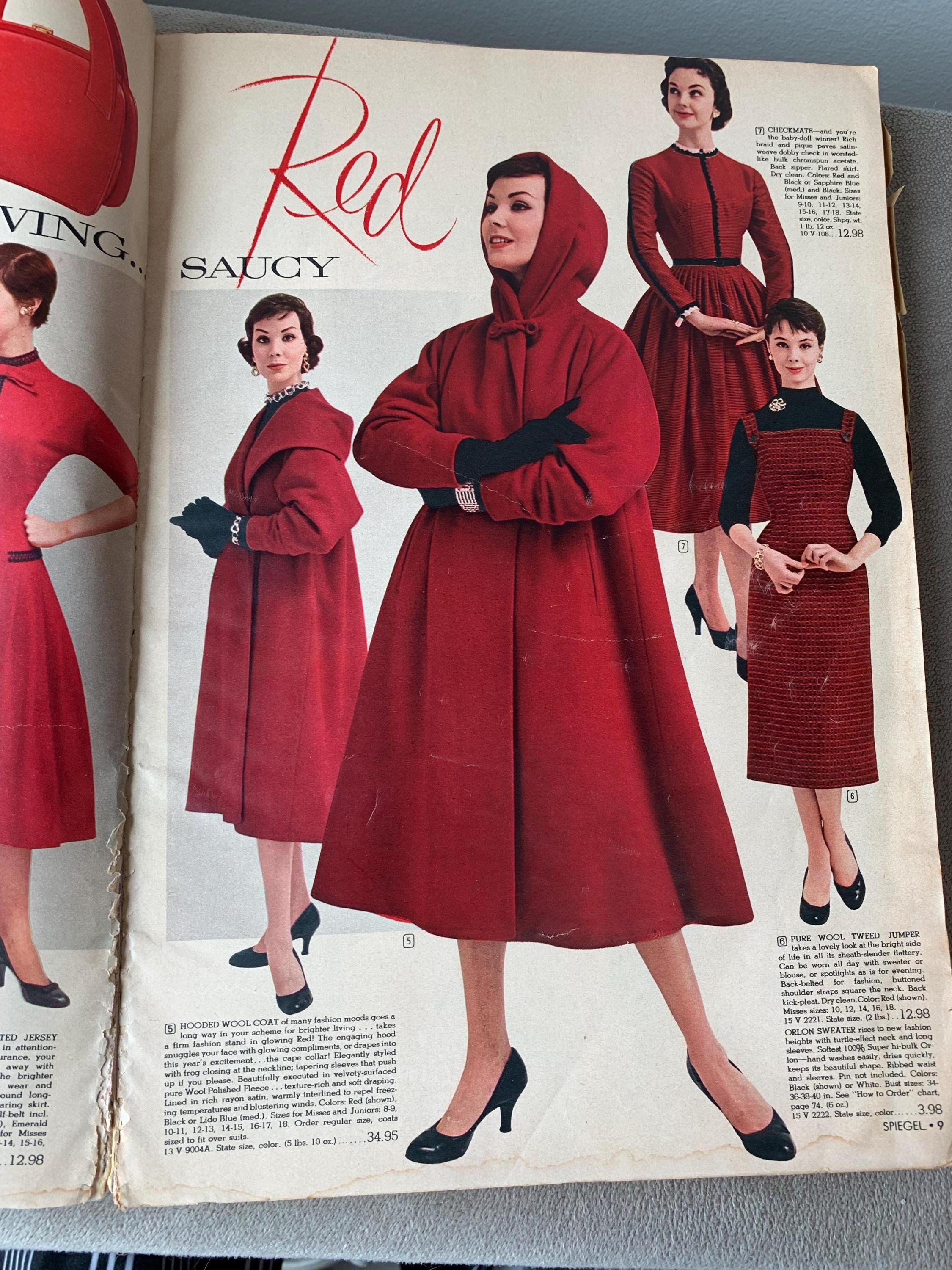 Vintage Spiegel Catalog 1956 Fall & Winter Budget Power Fashion - Etsy