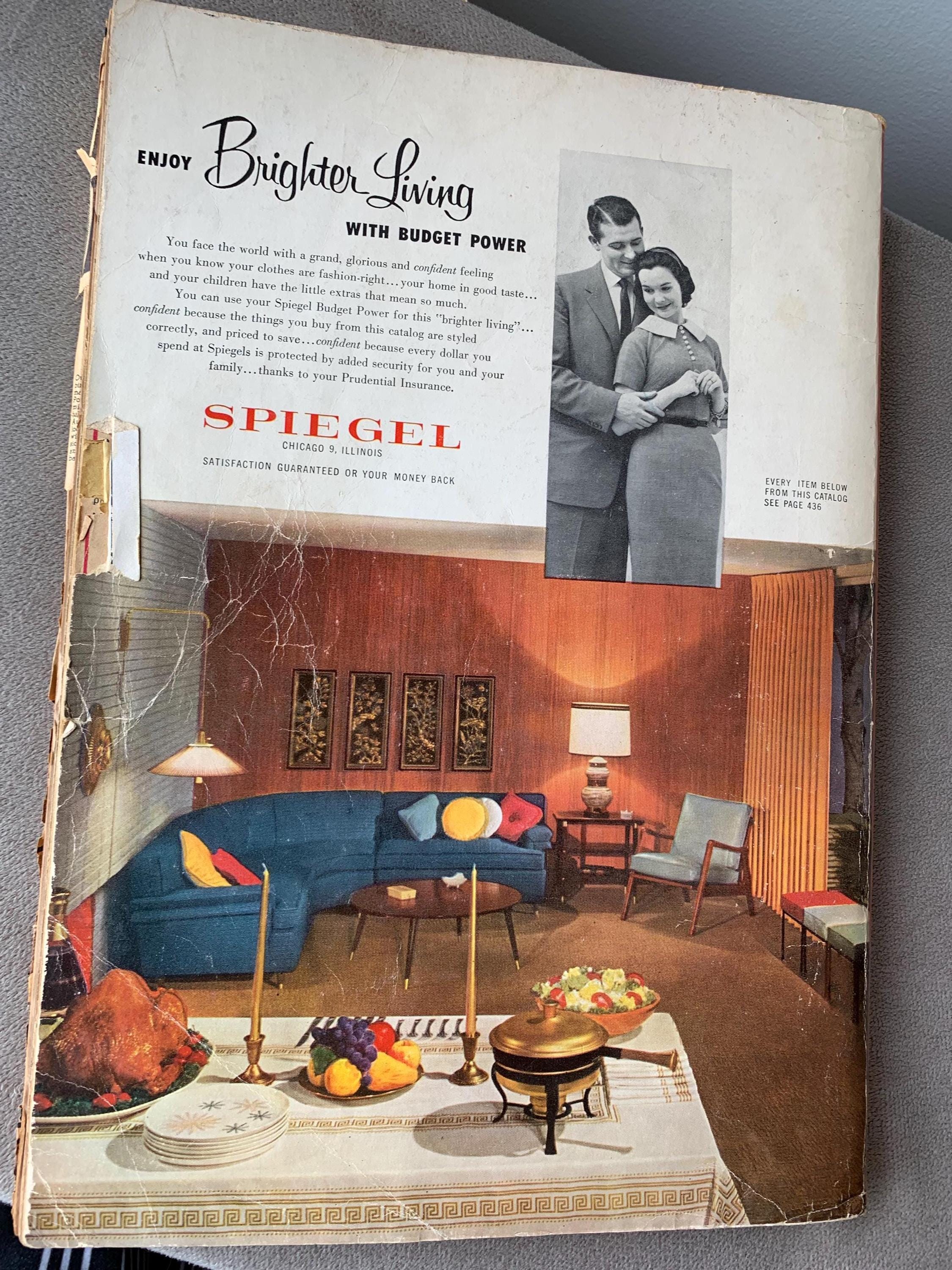 Vintage Spiegel Catalog 1956 Fall & Winter Budget Power Fashion - Etsy