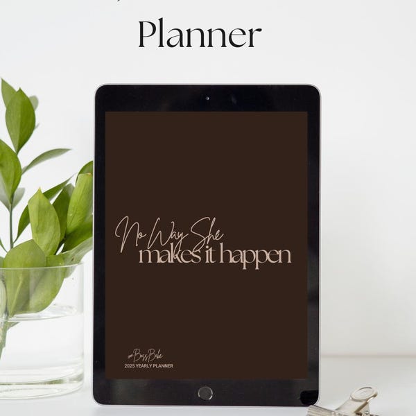 2025 Digitaler Planer, Mädchenplaner, 2025 Planer, Tagesplaner, Wochenplaner, Monatsplaner, iPad Planer, Affirmationen