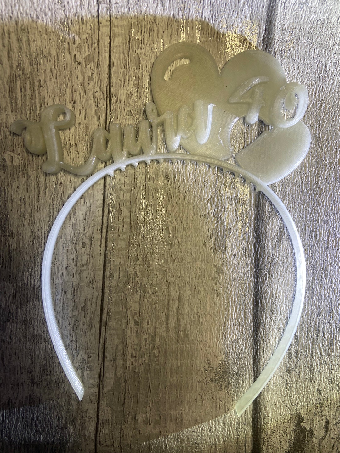 Personalised Headbands 3D Printed Glow in the Dark Etsy UK