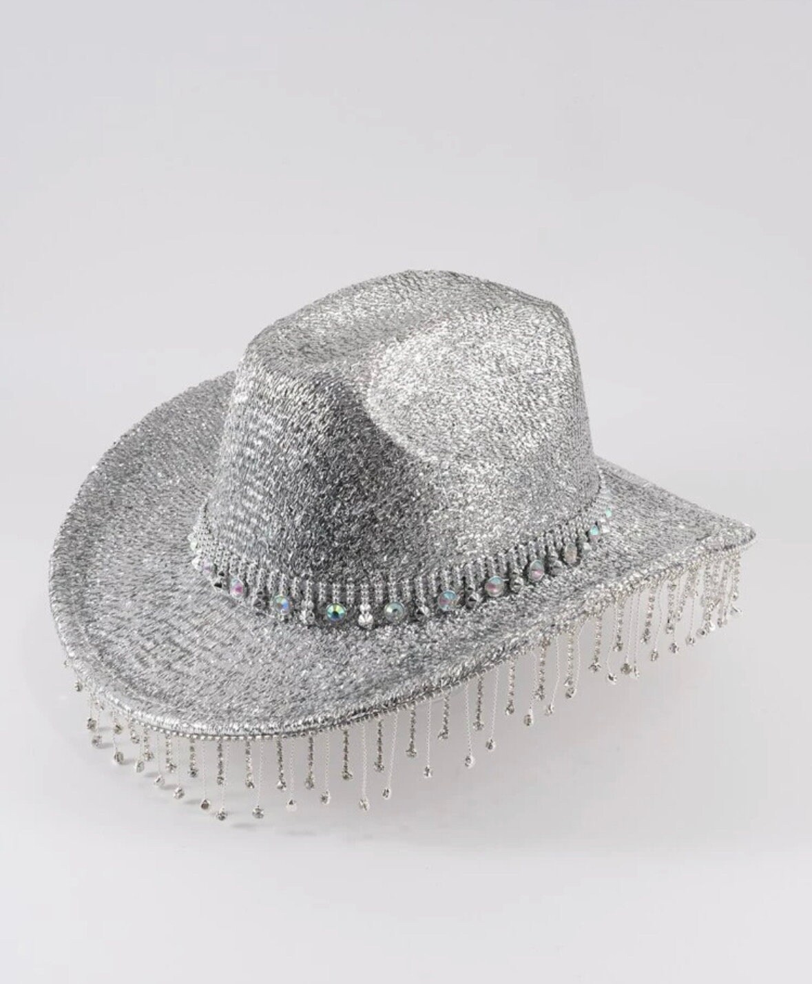Rhinestone Tassel Decorated Western Cowboy Hat Suitable for - Etsy
