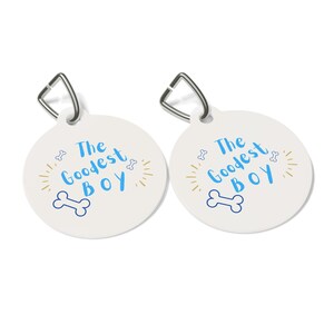 Médaille de collier pour animal de compagnie Good boy