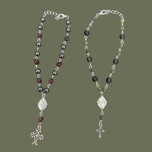 Rosary  Beaded Anklets