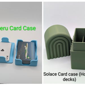 3D Printed Card Case | Solace & Ceru Deck Holder, Forgecore Design