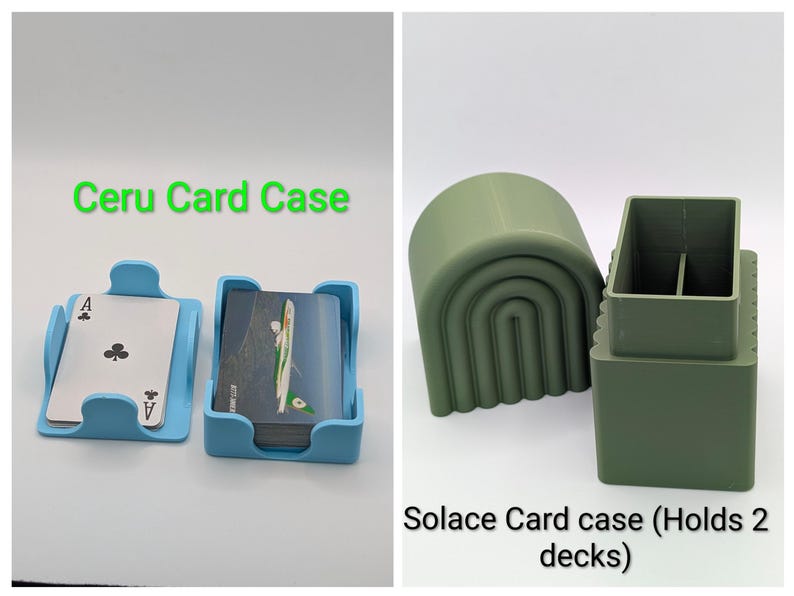 3D Printed Card Case | Solace & Ceru Deck Holder, Forgecore Design image 1