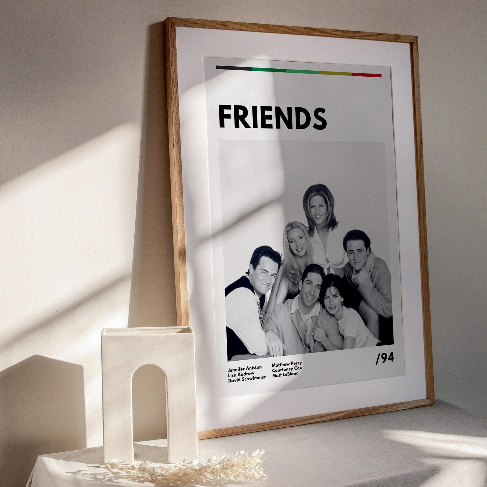 Friends TV Show Poster: 90s Sitcom Minimalist Art (digital Print) - Etsy