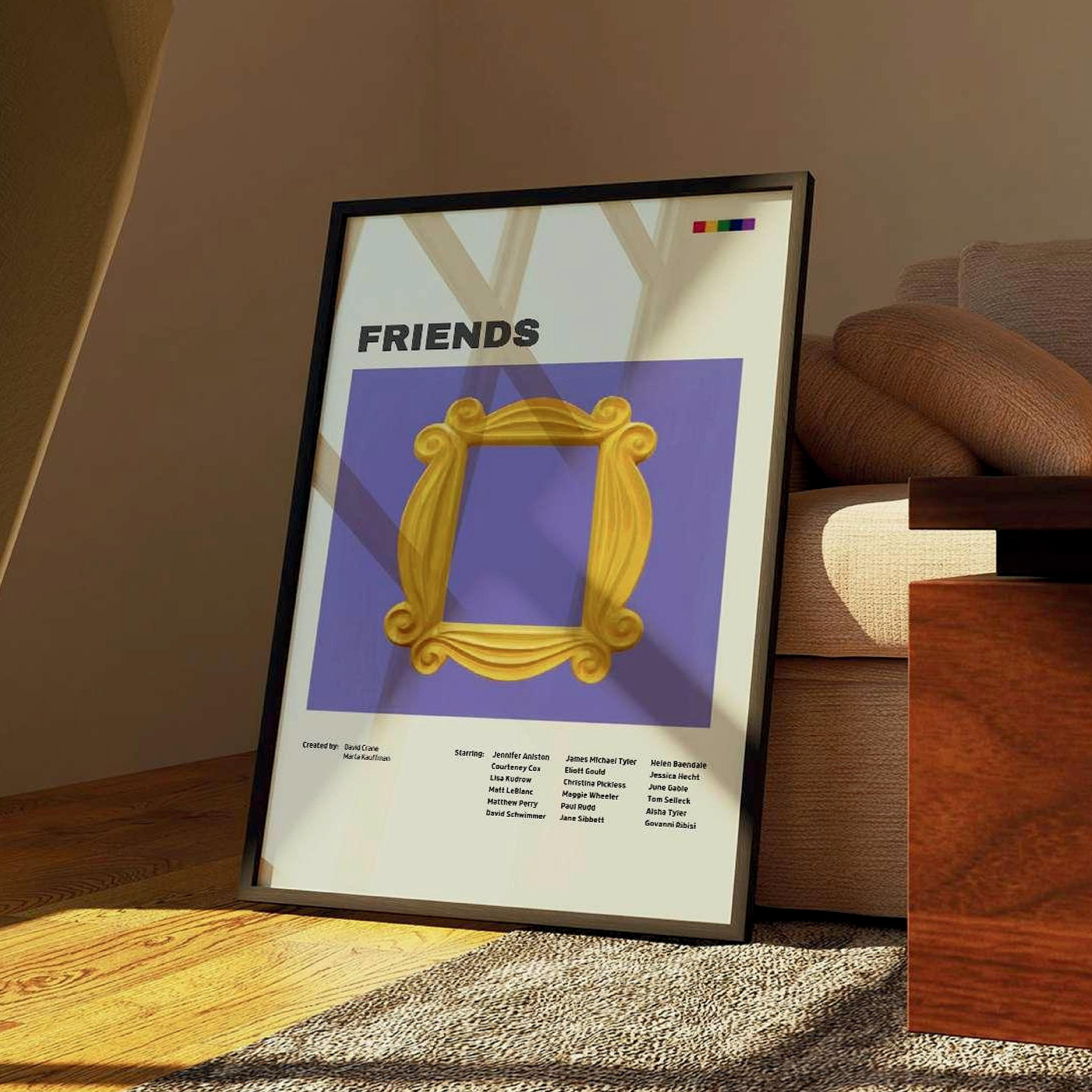 Friends TV Show Poster Minimalist Apartment Decor (digital Download — free download