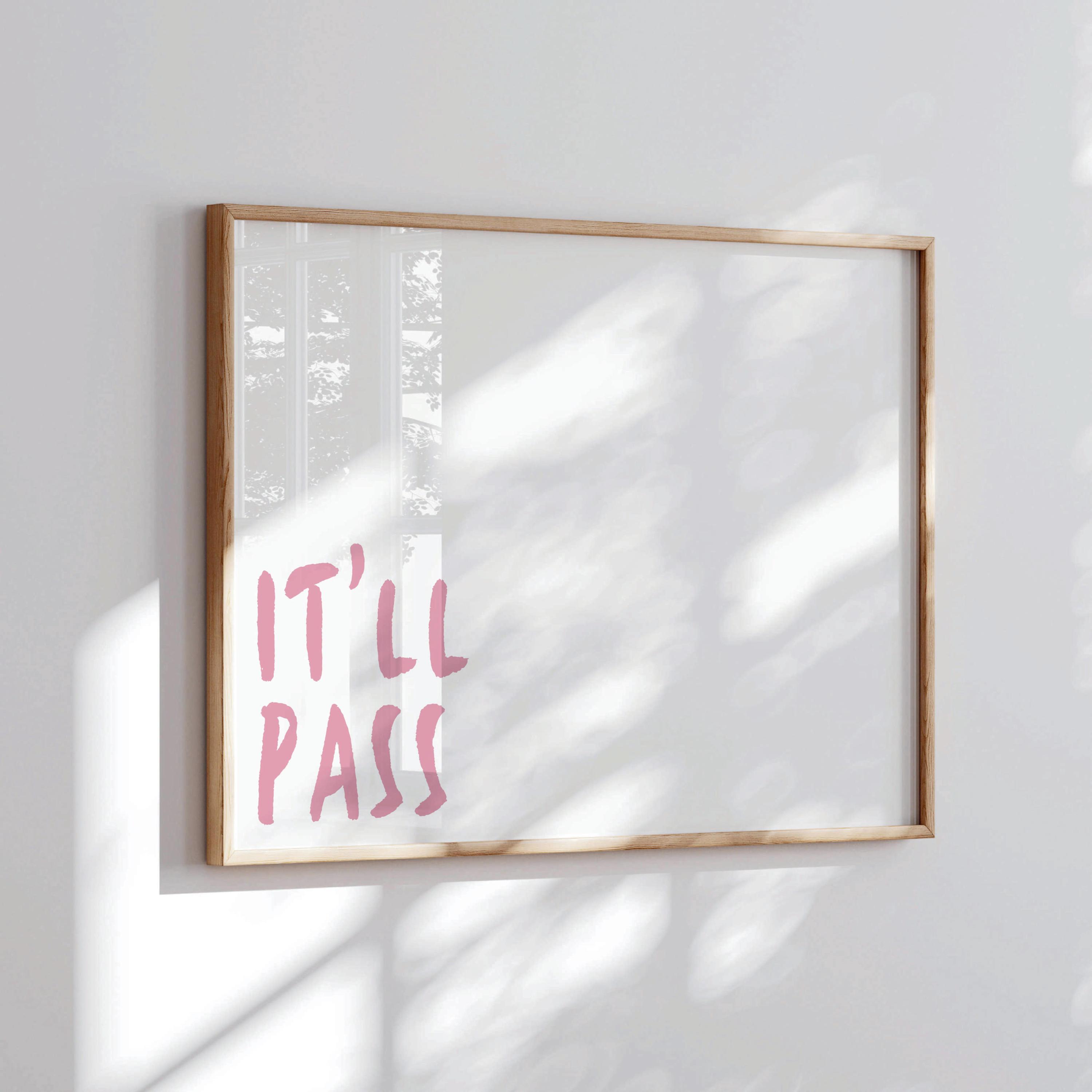 I Love You' 'it'll Pass'-fleabag\" Sticker For Sale By Lucreziatrebbi...