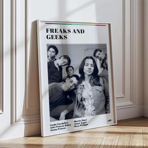 Freaks and Geeks Poster: 90s TV Show Art Print (Digital Download)