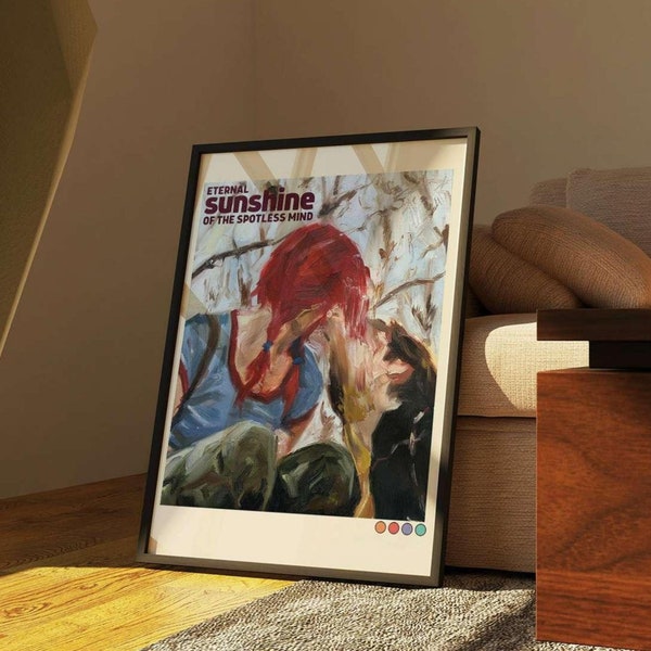 Eternal Sunshine of the Spotless Mind Poster | Film Kunstdruck | Jim Carrey | Minimalistisches Filmposter | Digitaler Download | Ästhetischer Druck