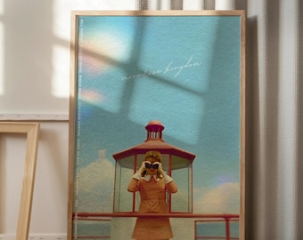 Moonrise Kingdom Movie Poster - Wes Anderson Aesthetic Print - Vintage Film Wall Art - Cinematic Decor - Minimalist Digital Download