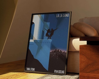 La La Land Poster | Movie Wall Art | La La Land Gift | Romance Movie | La La Land Print | Gift For Her | Digital Download