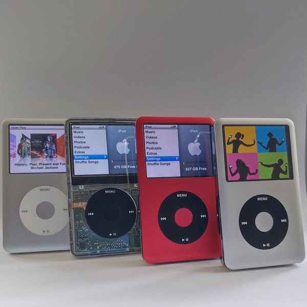 Custom iPod Refurbished - 512GB - Flash Memory and Upgraded Battery