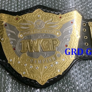 IWGP World V5 Heavyweight Wrestling Championship Belt Adult Size