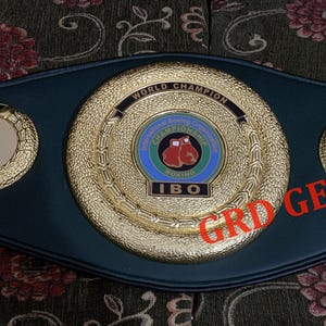 IBO International Boxing Organization Champion Belt Adult Size
