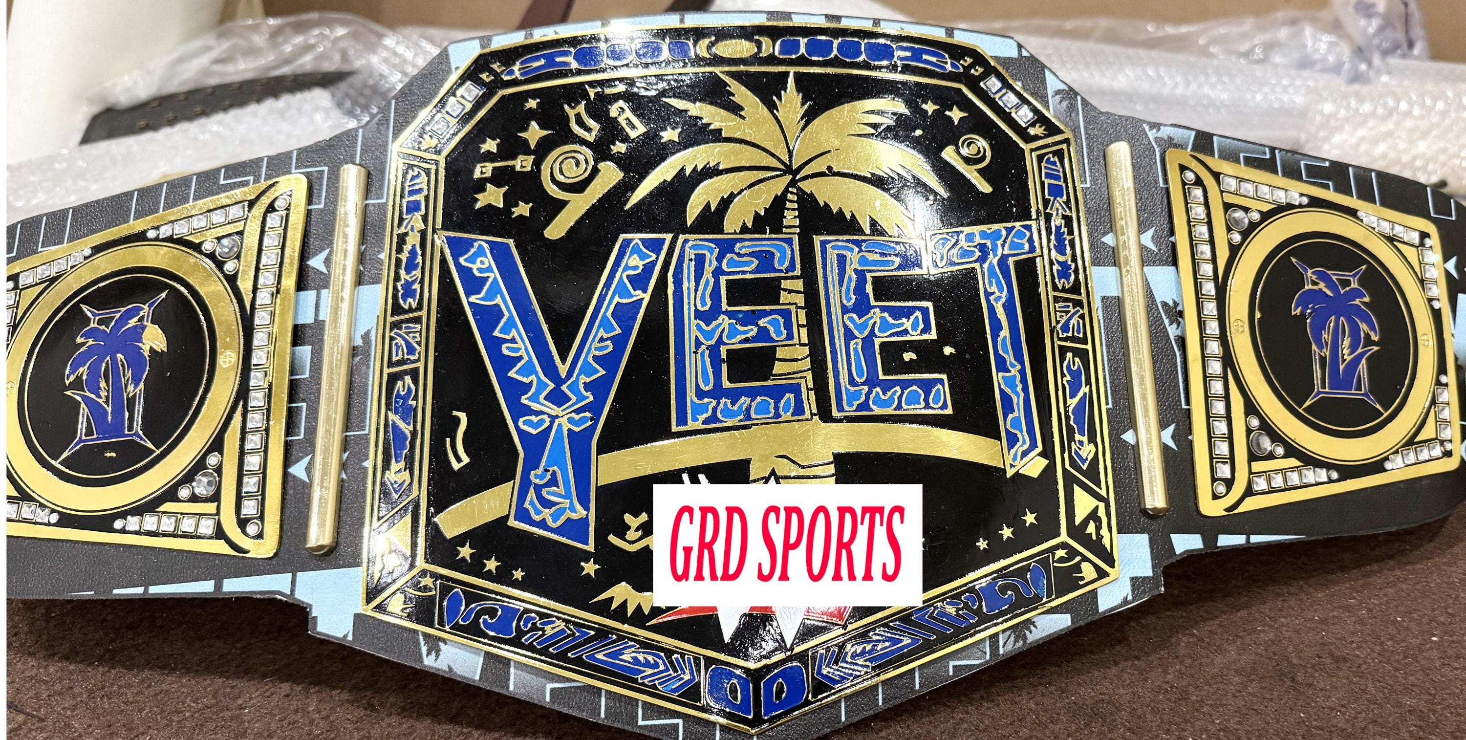 YEET Heavyweight Wrestling Championship Belt Adult Size
